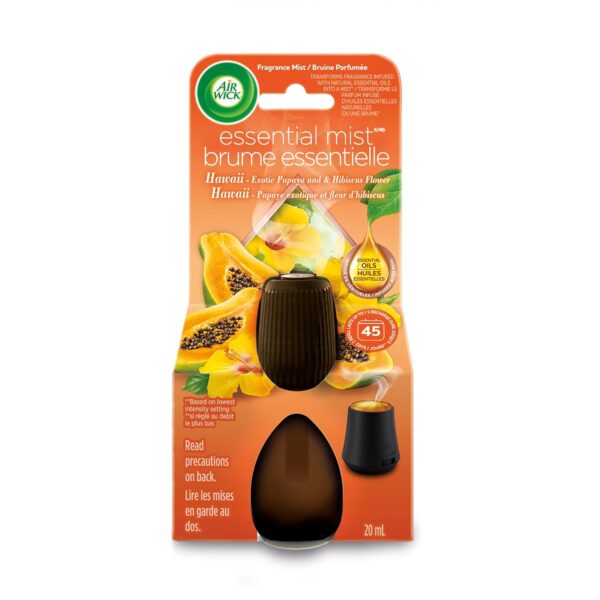 Airwick Essential Oils Diffuser Mist Refill, Mandarin & Sweet Orange, 1ct