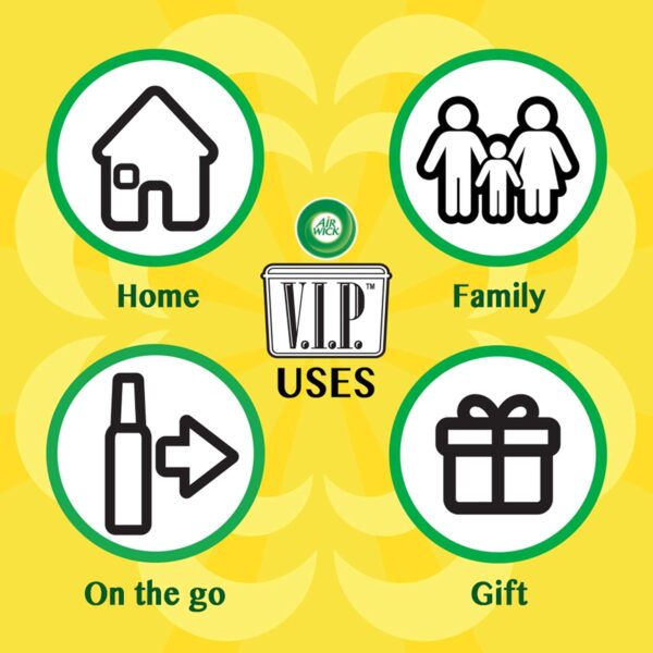 Airwick VIPOO Toilet Pre-Poop Spray, Lemon Scent, 55 ml