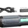Amazon Basics by SKIL 4V Cordless Stick Screwdriver with 10-Piece Bit Set and USB Cable