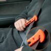 Amazon Basics Emergency Seat Belt Cutter and Window Hammer Tool, Car Accessories, 2 Pack