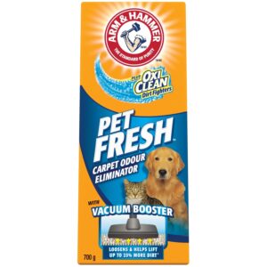 Arm & Hammer Plus OxiClean Pet Fresh Carpet and Room Odour Eliminator, 700g (Pack of 1)