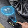 AstroAI Tire Inflator Portable Air Compressor Air Pump for Car Tires-Car Accessories, 9.8Ft Cord-12V DC-Powered Auto Pump with Digital Pressure Gauge, Emergency LED Light for...