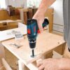 BOSCH CLPK22-120 12V Max Cordless 2-Tool 3/8 in. Drill/Driver and 1/4 in. Impact Driver Combo Kit with 2 Batteries, Charger and Case
