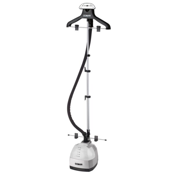 Conair GS28NXC Garment Upright Steamer with Microban, Full Size Standing Steamer for Clothes,1500W Professional Steam and Press, Fast 45-second Heat-up