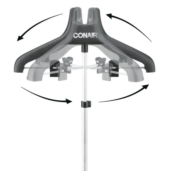 Conair GS28NXC Garment Upright Steamer with Microban, Full Size Standing Steamer for Clothes,1500W Professional Steam and Press, Fast 45-second Heat-up