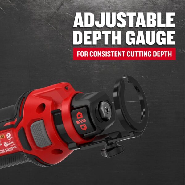 CRAFTSMAN 20V MAX Cordless Drywall Cutting, Tool Only (CMCE200B)