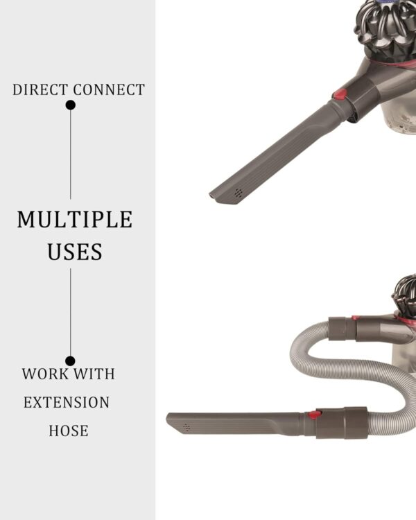 Crevice Tool for Dyson Gen 5 G5 V15 V12 V10 V8 V11 V7 Absolute Animal Motorhead Cyclone Mattress Outsize Vacuum Cleaner Attachments Replacement Brush Nozzle Tool