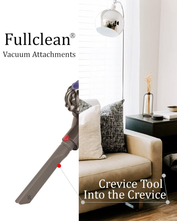 Crevice Tool for Dyson Gen 5 G5 V15 V12 V10 V8 V11 V7 Absolute Animal Motorhead Cyclone Mattress Outsize Vacuum Cleaner Attachments Replacement Brush Nozzle Tool