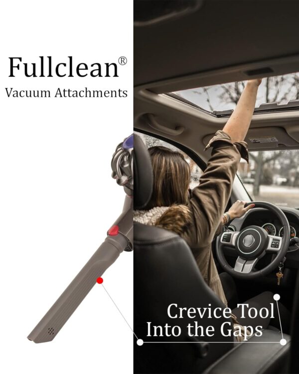 Crevice Tool for Dyson Gen 5 G5 V15 V12 V10 V8 V11 V7 Absolute Animal Motorhead Cyclone Mattress Outsize Vacuum Cleaner Attachments Replacement Brush Nozzle Tool