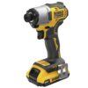 DEWALT 20V MAX Brushless Cordless Impact Driver 1/4-In, Lightweight, Variable Speed, LED (DCF840D1)