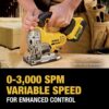 DEWALT 20V MAX Jig Saw, Tool Only (DCS331B) , Yellow