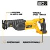 DEWALT 20V MAX* Reciprocating Saw, Tool Only (DCS380B)