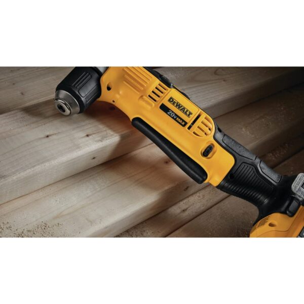 DEWALT 20V MAX* Right Angle Drill, Cordless, Tool Only (DCD740B)