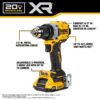 DEWALT 20V MAX* XR Cordless Drill/Driver Kit, Brushless, Compact, with 2 Batteries and Charger (DCD800D2)