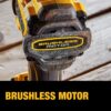 DEWALT 20V MAX* XR Cordless Drill/Driver Kit, Brushless, Compact, with 2 Batteries and Charger (DCD800D2)