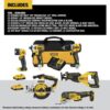 Dewalt 20V Max XR Cordless with 2 Ah Batteries & Charger Kit - 6 Tools