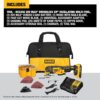 DEWALT 20V MAX XR Oscillating Multi-Tool Kit, Variable Speed (DCS356D1)