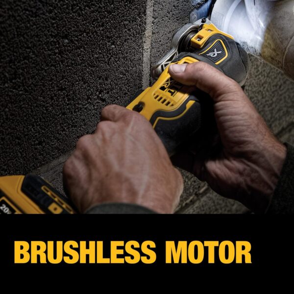 DEWALT 20V MAX XR Oscillating Multi-Tool Kit, Variable Speed (DCS356D1)