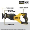 DEWALT 20V MAX XR Power Tools Combo Kit, Hammer Drill, Impact Driver, Reciprocating Saw, and Work Light, 4-Tool (DCK449P2)