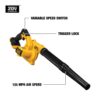 DEWALT DCE100B 20V MAX* Compact Jobsite Blower (Tool Only)