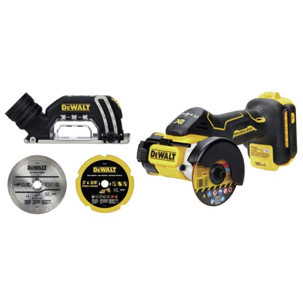 DEWALT (DCS438B) 20V MAX* XR BRUSHLESS 3IN Compact Cut Off Tool (Bare)