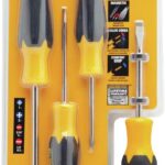 Dewalt DWHT62512 4 Piece Screwdriver Set , Black