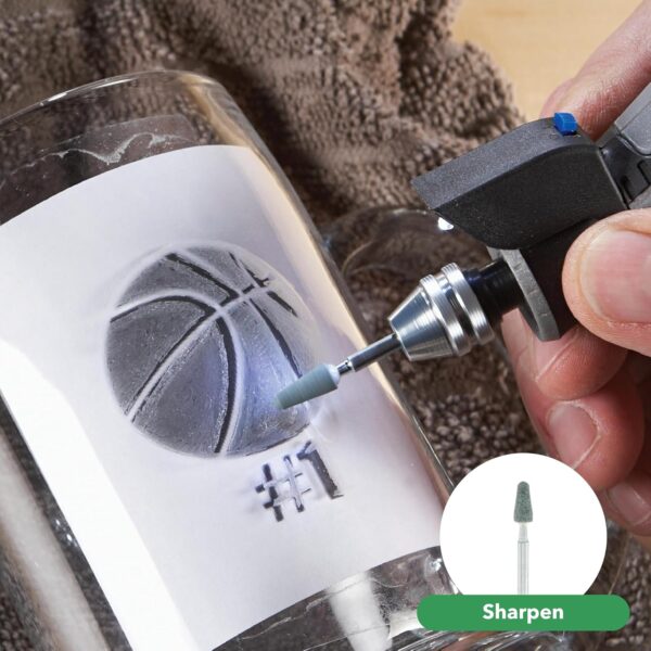 Dremel 4300-5/40 High Performance Rotary Tool Kit with LED Light- 5 Attachments & 40 Accessories- Engraver, Sander, and Polisher- Perfect for Grinding, Cutting, Wood Carving,...