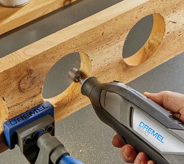 Dremel 8240 12V Cordless Rotary Tool Kit with Variable Speed and Comfort Grip - Includes 2AH Battery Pack, Charger, 5 Accessories & Wrench, Tool Fabric Carry Bag, and...