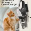 Handheld Vacuum Cleaner, Powerful Suction Portable Lightweight Hand Held Vacuum Cordless with 25-30Mins Long Runtime Rechargeable Battery Quick Charge for Home, Car, Carpet...