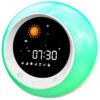 I.CODE Sun & Moon Rise Kids Alarm Clock, Children's Sleep Trainer, Sleep Sound Machine, Wake Up Light & Night Light, Teach Kids Day & Night(Version 2025)