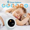 I.CODE Sun & Moon Rise Kids Alarm Clock, Children's Sleep Trainer, Sleep Sound Machine, Wake Up Light & Night Light, Teach Kids Day & Night(Version 2025)