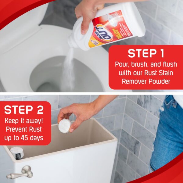 Iron Out Automatic Toilet Bowl Cleaner, 1 Pack, 6 Tablets
