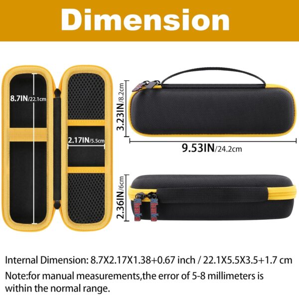 khanka for DEWALT Cordless Screwdriver (DWHT66719) Hard Storage Case,Case Only