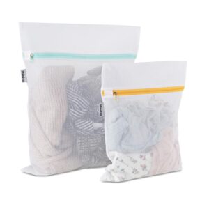 mesh laundry bags (1 Medium 1 Small)