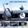Miracase Phone Holder for Car Vent 2025 Wider Clamp & Metal Hook Car Phone Holder Mount for iPhone 17 Pro Max Vent Clip Hand Free Cell Phone Car Mount for iPhone16 17 14 15...