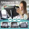 Onco Baby Car Mirror for Back Seat - Double Award-Winning, 100% Shatterproof Mirror, 360° Baby Must Haves, New Born Essentials, Car Mirror Rear Facing, Universal & Shake-Proof