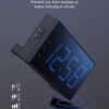 ROCAM Digital Alarm Clocks with USB Charger for Bedrooms, Electric Loud Alarm Clock for Heavy Sleeper, 7” Digital Clock Large Display with Dual Alarm, Battery Backup, Volume,...