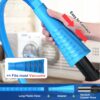 Sealegend 2 Pieces Dryer Vent Cleaning Kit, Flexible Lint Vacuum Hose Attachment and Lint Brush Lint Remover Power Washer, Blue