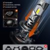 SEALIGHT H7 LED Headlight Bulbs, 32000 Lumens 800% Brighter 6500K Cool White Led Bulbs, All-in-One Mini Size H7 Lights with Fan, Plug and Play, Halogen Replacement, Pack of 2