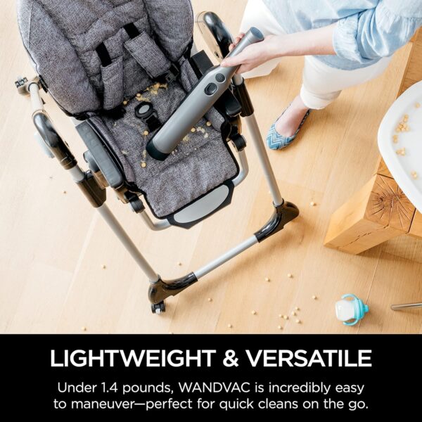 Shark WANDVAC Handheld Vacuum, Lightweight at 1.4 Pounds with Powerful Suction, Charging Dock, Single Touch Empty and Detachable Dust Cup, WV200C (Canadian Version)