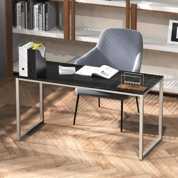 SHW Mission 32-Inch Home Office Computer Desk, 81 x 40 cm, Espresso