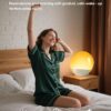 Sunrise Alarm Clock Wake up Light, Smart Sleep Alarm Clock for Kids Adults, Sunrise Sunset Simulation, 7 Natural Sound Machine,FM Radio, Bedroom Decor Sleep Aid for Hard Sleepers