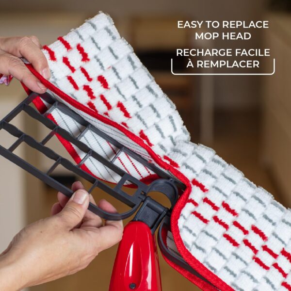 Vileda ProMist MAX Microfibre Spray Mop | Safe on All Floor Types | Choose Your Own Cleaning Solution | Machine Washable & Reusable Dual-Sided Microfibre Mop Head | No Batteries...