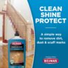 Weiman Hardwood Floor Cleaner - Professional Quality, Streak-Free Finish - 32 fl oz